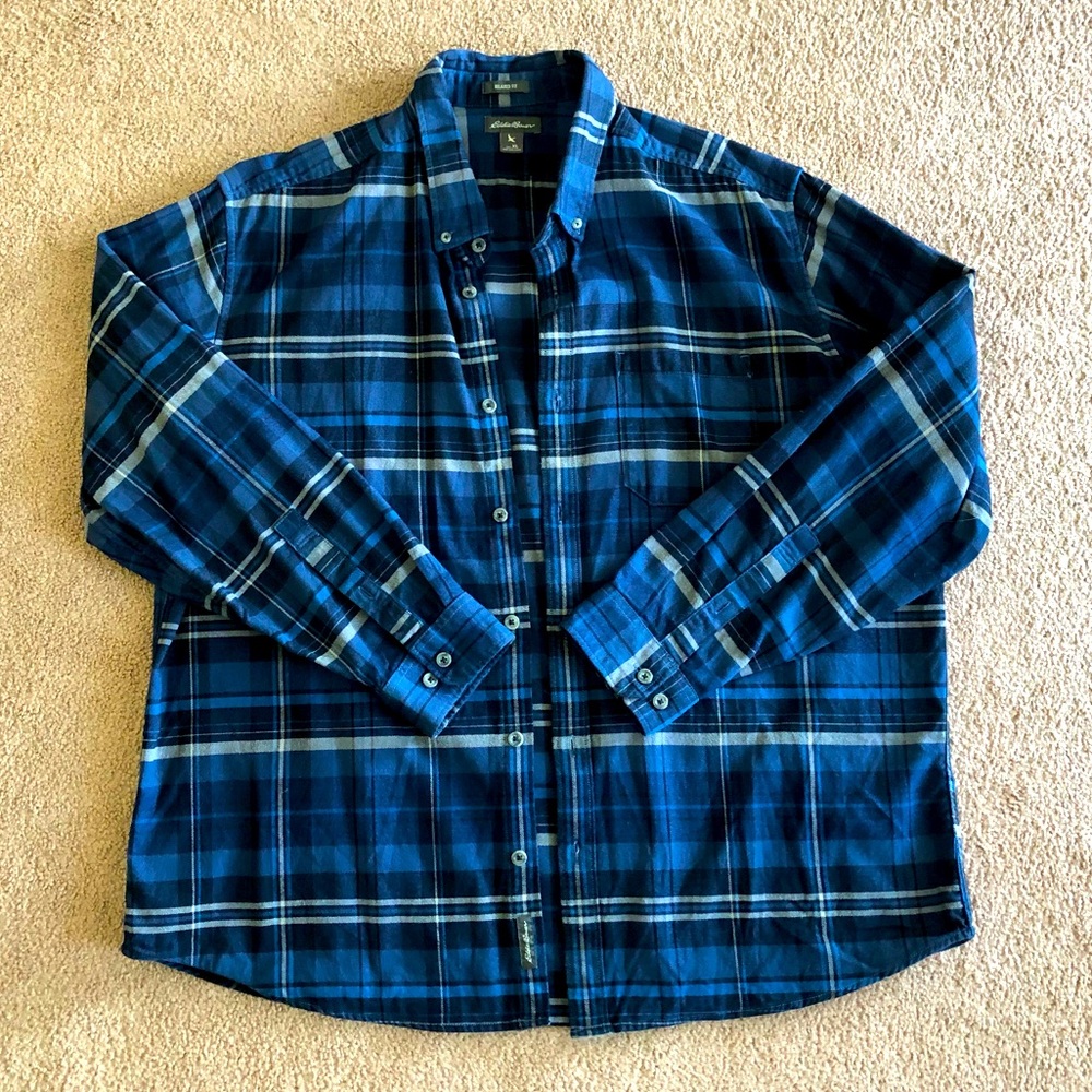 Eddie Bauer Men’s Favorite Flannel Relaxed Fit